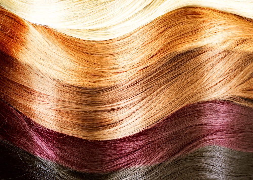 The colour range at Salon D’Va